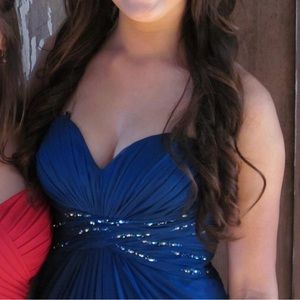 Blue Prom Dress